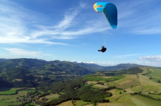  Parapenle en Cantal 